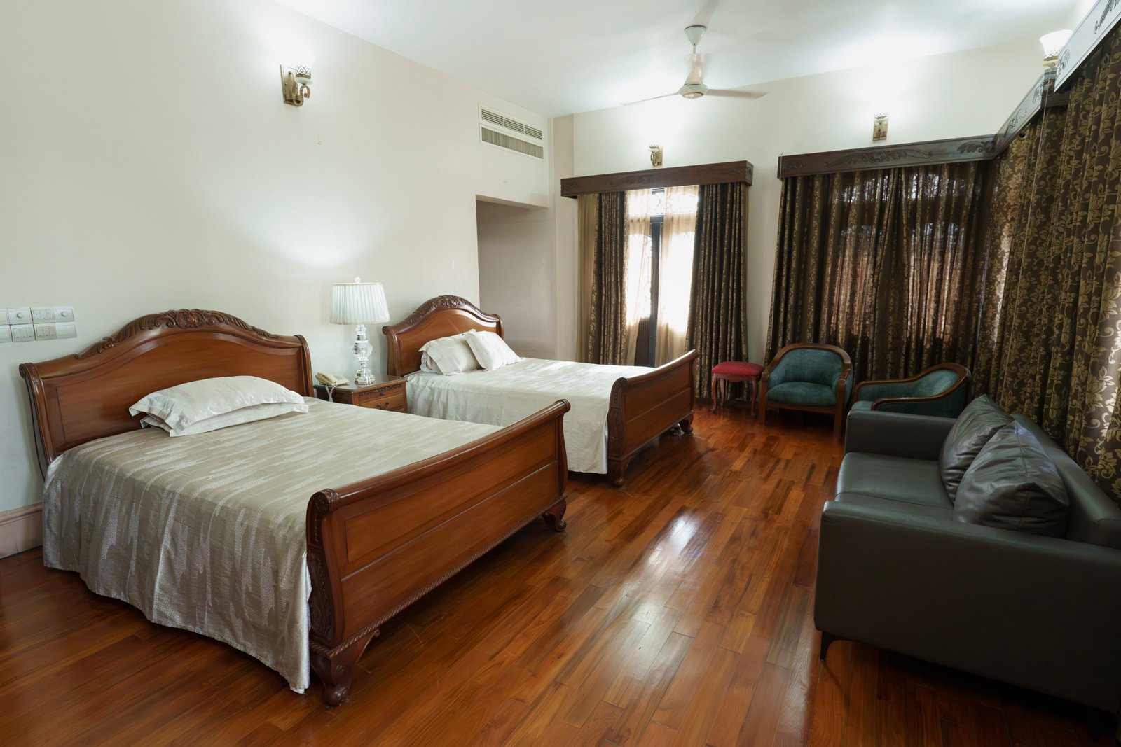 Suite 1 inside the villa