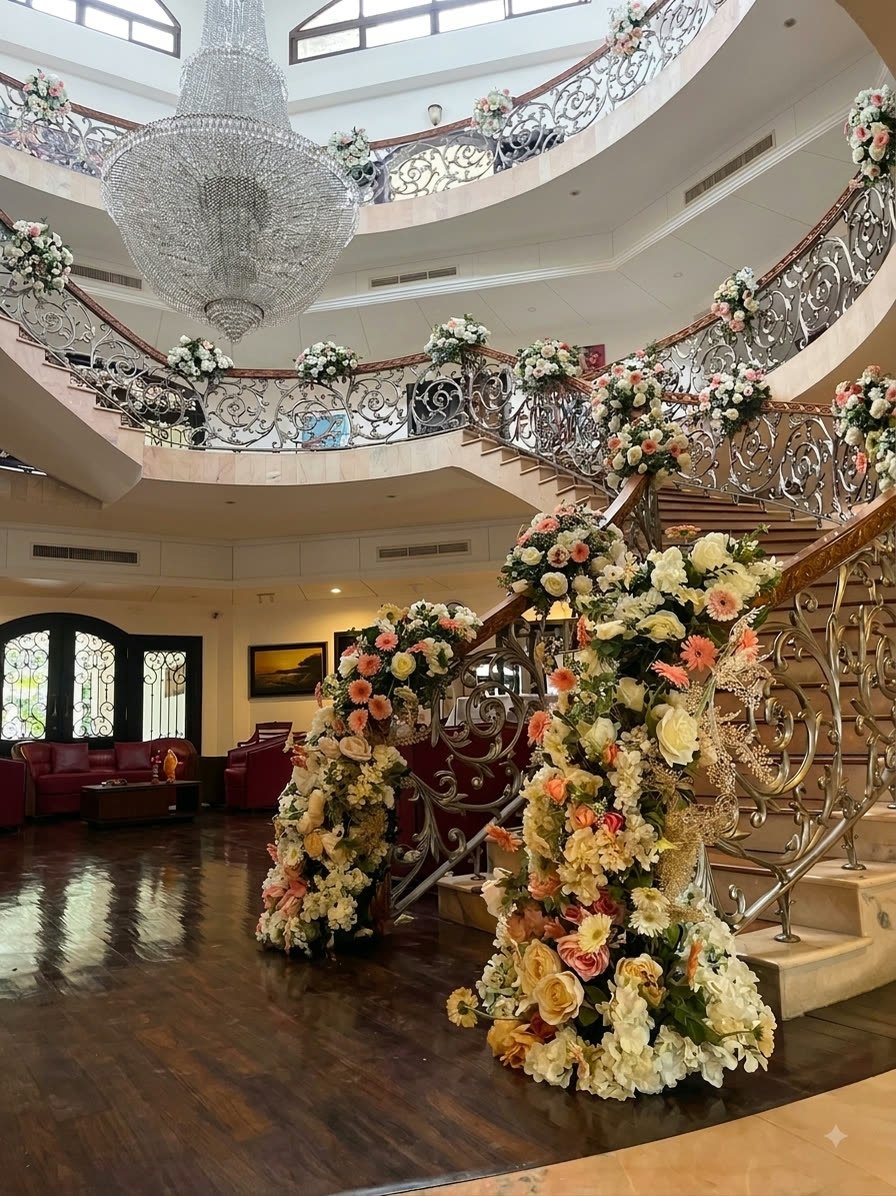 Indoor lounge and hall view